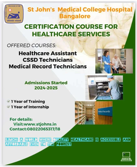 Certification Course for Healthcare Services