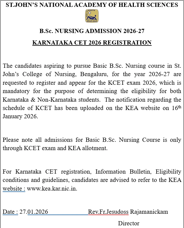  NURSING ADMISSION 2026